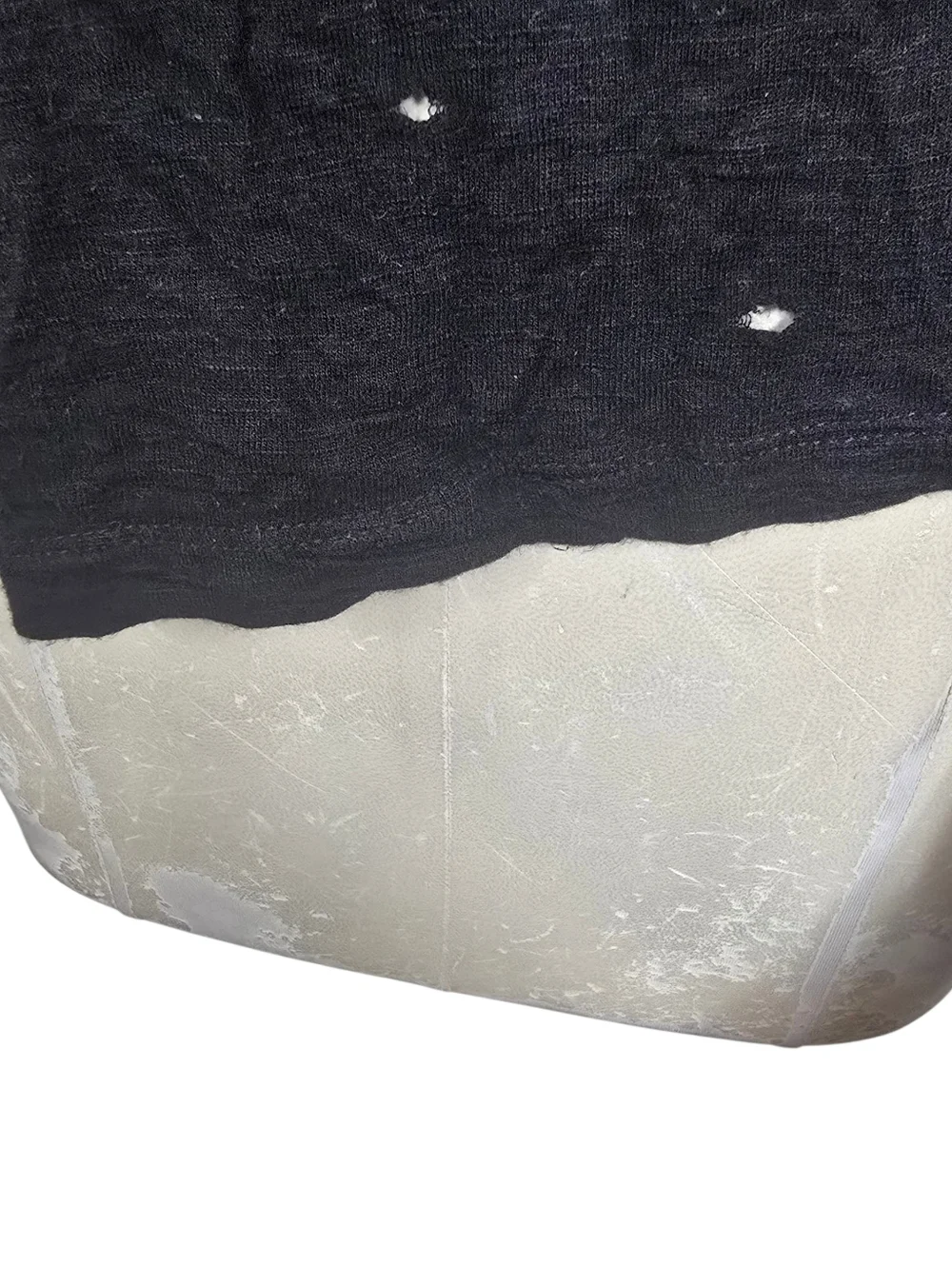 Madewell Black T Shirt Short Sleeves Viscose Lightweight M - Picture 3 of 9